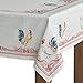 Maison d'Hermine Table Cloth Rectangle Table 100% Cotton Tablecloth for Dining Room, Farmhouse, Home, Hotel, Parties & Wedding - Gifts for Mothers Day Spring & Summer (Campagne, 54