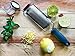 Tolizz Unique Lemon Zester & Cheese Grater - Great For Parmesan Cheese, Chocolate, Ginger, Garlic, Nutmeg + Protective Cover