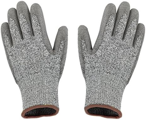 Cut Resistant Gloves Level 5 Protection, Food Grade EN388 Certified, Safety Gloves for Hand protection Kitchen Gloves for Anti-slash Cut Protection Work XL