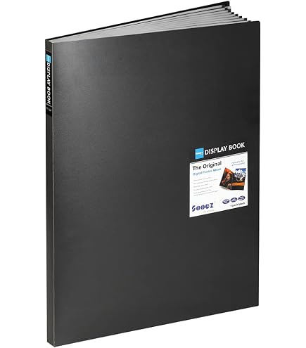 Amazon.com : Sooez Art Portfolios 11x17, Portfolio Folder with 30