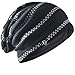 FORBUSITE Stylish Slouch Beanie Hat for Men Women Summer Winter B734 (Black)