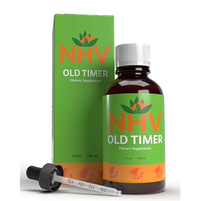 NHV Old Timer - Natural Liquid Support for Joint Mobility in Dogs and Cats