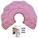 Bolbove Pink Dots Pet Soft & Stylish Cone Recovery E-Collar for Dogs & Cats (4#)