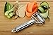 Ultra Sharp Professional Quality #1 Dual Peeler today Julienne & Vegetable Peeler FDA approved stainless steel. Ideal for apples, pears, potatoes, carrots, cucumbers, zucchinis, squashes and daikons.
