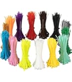 Amazon.com: XINGO 1400 PCS Colored Zip Ties 4 Inch, Multicolor Zip