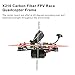 Crazepony X210 Carbon Fiber FPV Race Quadcopter Frame like QAV-X210 QAV-X250 etc(4MM)