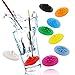 Paint Puck Paint Brush Cleaner (3-Pack) Silicone Cup Insert Cleaning System | Fine Art, Studio, Classroom | Acrylic, Watercolor, Oil, Thicker Mediums | Reusable, Ecofriendly