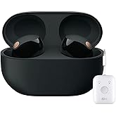 Sony WF-1000XM5 Truly Wireless Noise Canceling Earbuds (Black) Bundle with Bluetooth Audio Transmitter (2 Items)