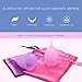 Menstrual Cups ULG 2-Pack Feminine Hygiene Cups with 2 Free Bags to Carry Small and Large (Pink and Purple) Alternative Option for Cloth Sanitary Napkins