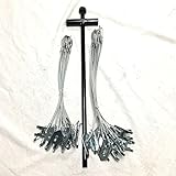 WCP Wolf Fang Earth Anchor Cable Trap Stakes Value Package - Includes FREE AuSable Magnum Driver (2 Dozen)