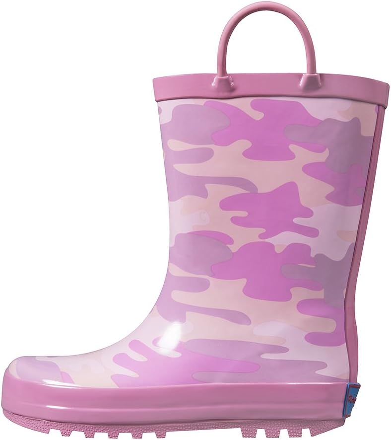RanyZany Comfy Camo Rain Boots, 13