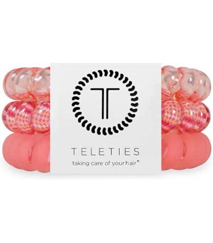 Amazon.com : TELETIES - Large 100% Natural Silk Scrunchie  display picture 1