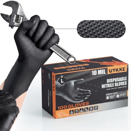 Amazon.com : 9 mil Nitrile Powder Free Gloves 50 Pc (XX-Large) by