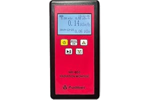 Geevorks NR-950 Geiger Counter Nuclear Radiation Detector,β Y X-ray Detection Sound Vibrations Light Triple Alarm