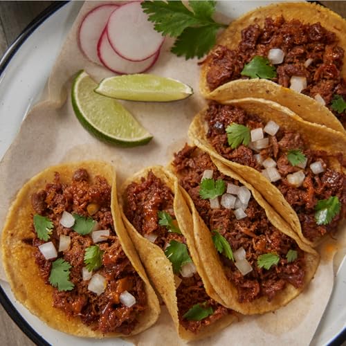 Chilorio De Cerdo Chata Delicioso Sabor Sin Conservadores Listo Para Comer 4 pack 860 G. 100% Carne De Cerdo Sabor Casero Sabor Sinaloense