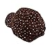 Glitzy Game Sequin Trim Baseball Cap for Ladies, Brown