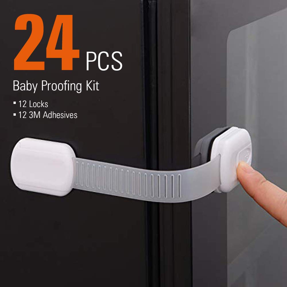 Amazon Com Child Safety Cabinet Locks Baby Proof Drawers