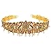 Fashionatelier Multi Color Full bharatanatyam Jewellery Dance Set (10 Items)