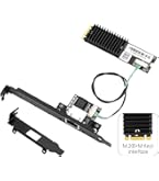 AQC107 M.2 B+Mキー 10GbE LAN 10G 2X M.2 B+M Single-Port 10GbE Network Card RJ45 Ethernet Network