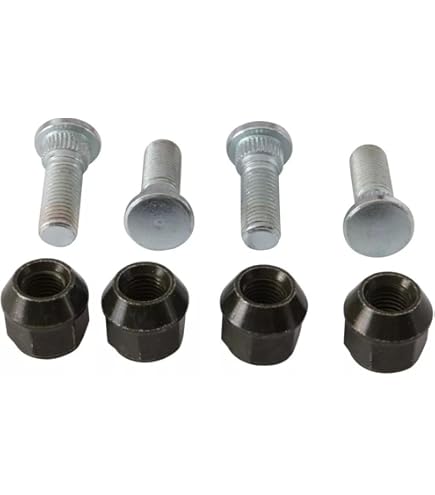 Amazon.com: WANTONE RACING Front Rear Wheel Studs Lug Nuts Kit 85