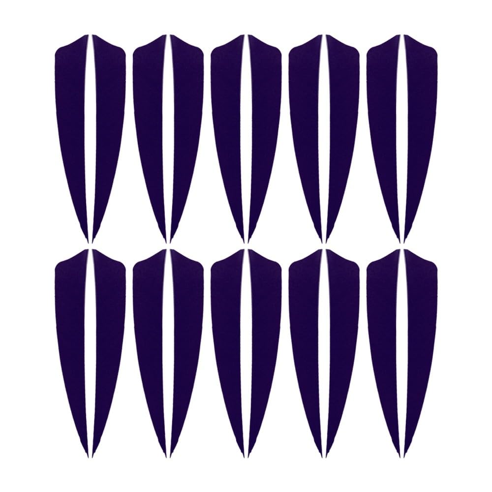 DONGKER Archery Fletchings,20pcs 4" Arrows Turkey Feather Fletching Vanes for DIY Archery Hunting,Target,Shooting