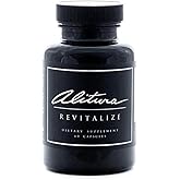 Alitura Revitalize – Organic Ashwagandha & Turmeric Supplement – Natural Energy, Mood & Recovery Support for Men & Women – Adaptogenic Herbs for Daily Wellness – 60 Capsules