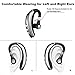 [New Design]Bluetooth Headset,Coolbit V4.1 Wireless Bluetooth Headphone Ear Hooks Business Earphone w/ Noise Cancelling Mic and Mute Switch Earbuds Hands Free Sweat Proof Earpiece for All Smartphones
