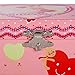 SONGMICS Ballerina Music Jewelry Box for Little Girls, Swan Lake Tune Pink UJMC002