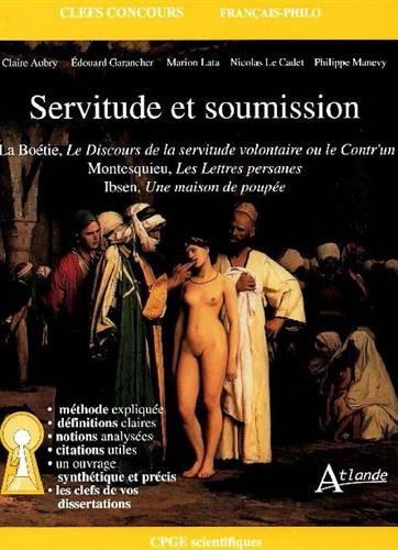 Servitude et soumission