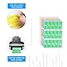 Cable Labels,LANMU Self-adhesive Cable Label,Cable/Cord Identification Tags,10 Sheets 300 Labels,A4 Size Waterproof Tear Resistant Labels Works with Laser Printer(5 Assorted Colors)