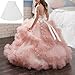 Lanbaodress Girls' 3 Hoops Petticoat Skirt Flower Girl Crinoline Underskirt