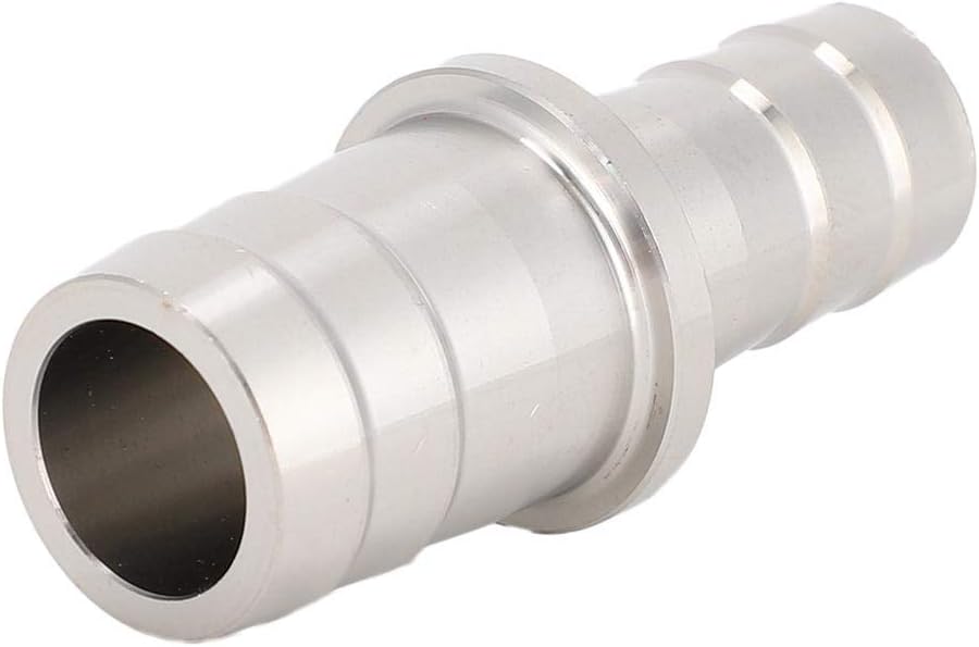 Aquarium Hose Adapter Stainless Steel Fish Tank Water Pipe Adapter Converter Aquarium Tubing Pipe Connector Hose Joint Fittings(12mm to 16mm)