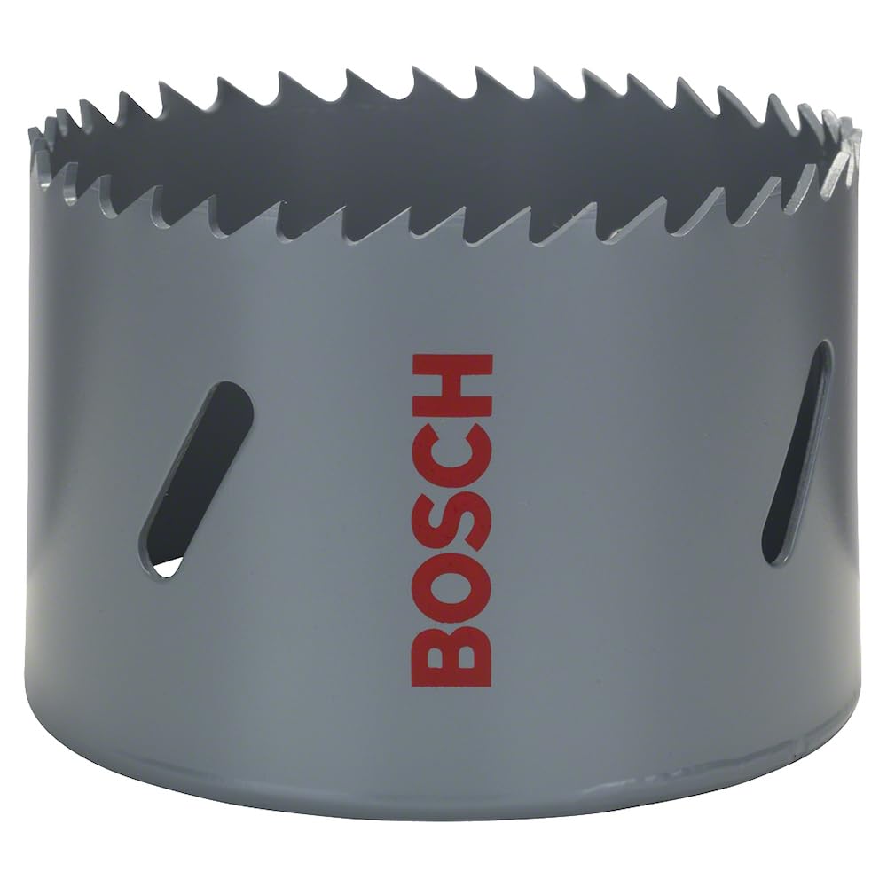 Bosch Professional 1x Hole Saw HSS Bi-metal for standard adapter (for various materials, Ø 73 mm, Accessory Rotary Drill)