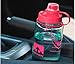 Nathan Sports Big Shot 32oz Sport Nozzle BPA Free Water Bottle with Strap Featuring LA Boston New York Miami Chicago, Multiple Color Choices Available