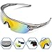 TOREGE Polarized Sports Sunglasses for Men Women Cycling Running Driving Fishing Glasses TR002