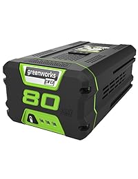 Batería de ion de litio Greenworks gba80400 80 V 4.0 Ah.