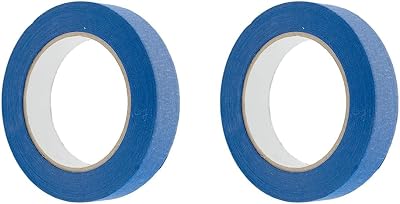 CORAL 71501 Easy Blue Masking Tape 1 inch 50M Roll Indoor Outdoor UV Resistant