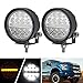 Liteway LED Driving Lights with Turn Signal light- CREE LED Work Lights for Jeep Offroad Truck Car ATV SUV Marine Boat, 1 Year Warranty