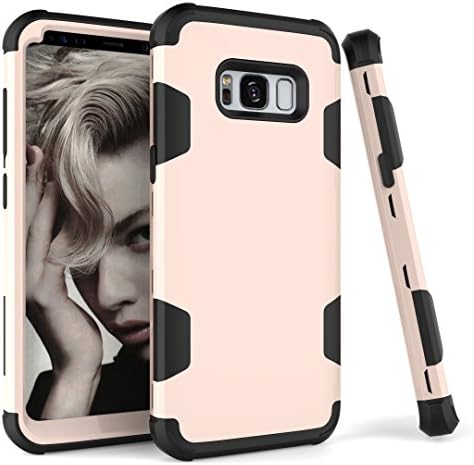 Galaxy S8 Plus Case, Jessica 3in1 Hard PC Soft Silicone Rubber Combo Hybrid Impact Protection Shockproof Drop-Protection Defender Full-Body Protective Case Cover for Samsung Galaxy S8 (2017 Released)