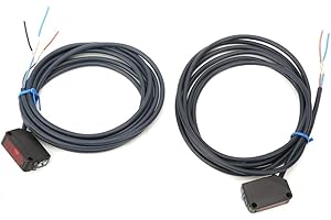 VIAGASAFAMIDO Photoelectric Switch Sensor, E3Z-T61 DC 12-24V IR Photoelectric Infrared NPN Output Proximity Switch For Automatic Equipment