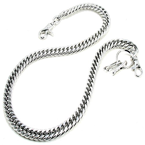 Doublek Heavy Biker Trucker Keychain Key Jean Wallet Chain (20") SLV CS1120