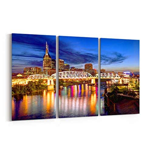 Nashville Skyline wall art Nashville Skyline Canvas Print