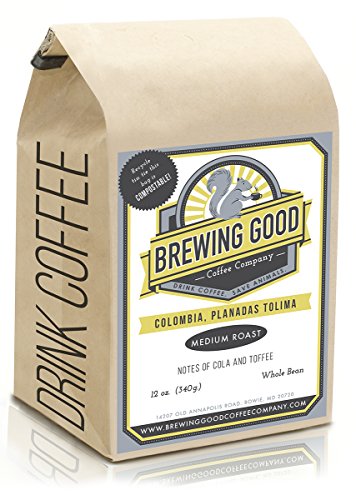 Brewing Good Coffee Colombia Planadas Tolima Arabica Coffee â€“ 12 oz