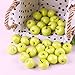 Keyzone 30Pcs Fake Green Mini Apples Plastic Artificial Fruit House Party Kitchen Decor