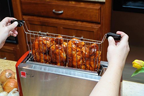 Ronco RG1003RDGEN Ready Grill, Red