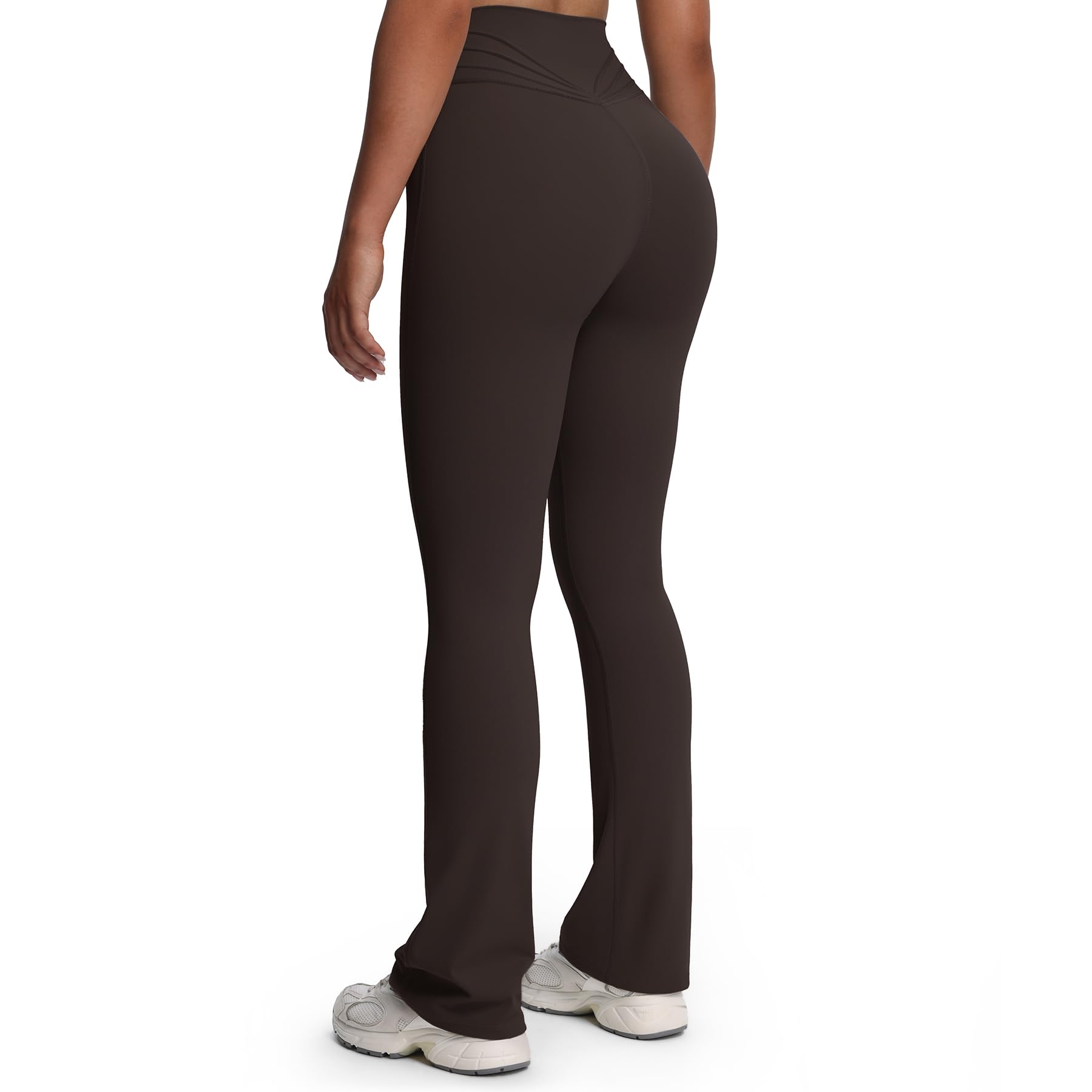 Photo 1 of ** black**
Aoxjox Mini Leggings for Women Trinity Tummy Control High Waisted Wide Leg Yoga Pants 31" (Mulch, Medium)