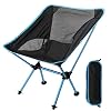 EXTSUD Outdoor opvouwbare stoel, draagbare campingstoel, draagbare opvouwbare aluminium camping reisstoel vissen…