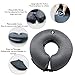 MIDOG Inflatable Dog Neck Donut Collar Alternative After Surgery, Soft Protective Recovery Cone for Small Medium Large Dogs and Cats Puppies - Alternative E Collar (Gray, L)