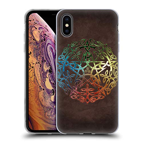 Head Case Designs Officially Licensed Brigid Ashwood Element Pentacle Sacred Symbols Soft Gel Case Compatible with Apple iPhone Xs Max