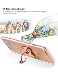 Soporte de anillo para teléfono móvil, rotación de 360º, soporte de anillo para teléfono móvil